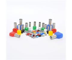 11031022 Elematic  Twin Ins. Cu. Term. 2 x 6,00mm N Yellow Colour "D" (100 pcs./bag)